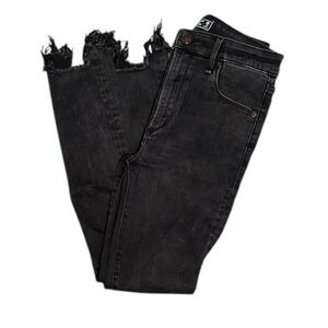 Abercrombie & Fitch High Rise Ankle Jeans